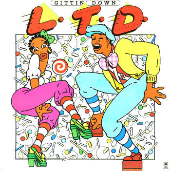 L.T.D. ‎– Gittin' Down Vinyl LP
