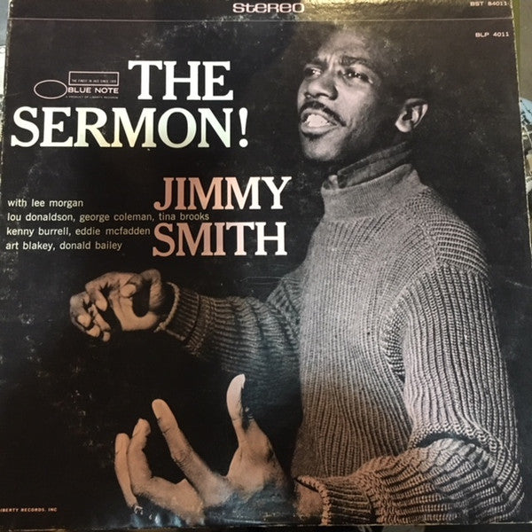 Jimmy Smith ‎– The Sermon! Vinyl LP
