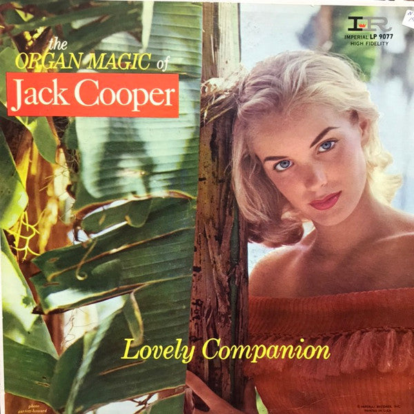 Jack Cooper  ‎– Lovely Companion Vinyl LP