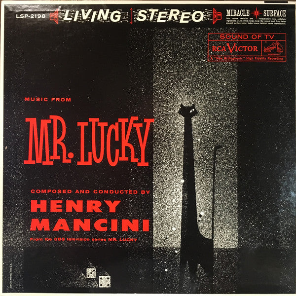 Henry Mancini ‎– Music From Mr. Lucky Vinyl LP
