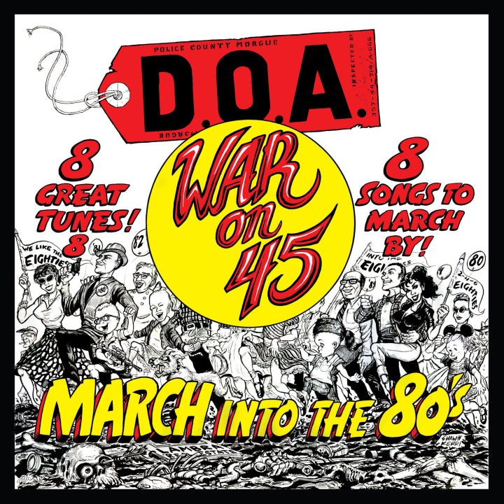 DOA - War On 45 - 40th Anniversary Reissue Vinyl LP