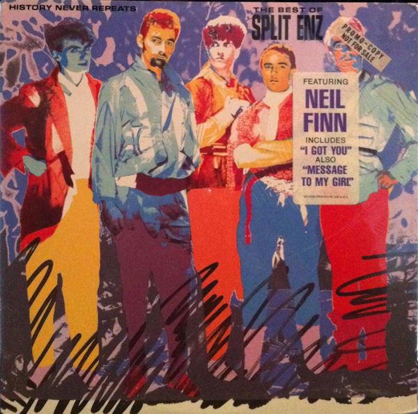 Split Enz ‎– History Never Repeats (The Best Of Split Enz) Vinyl LP