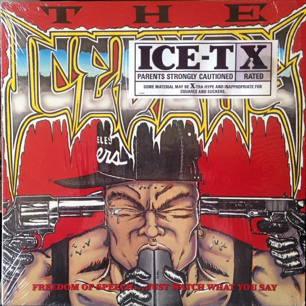 Ice-T ‎– The Iceberg (Freedom Of Speech... Just Watch What You Say) Vinyl LP