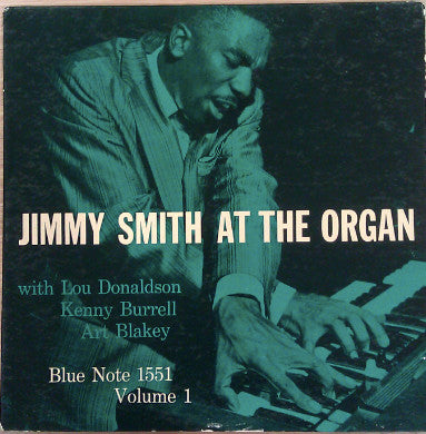 Jimmy Smith ‎– Jimmy Smith At The Organ (Volume 1) Vinyl LP