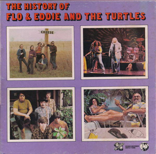 Flo & Eddie, The Turtles ‎– The History Of Flo & Eddie And The Turtles Vinyl 3XLP