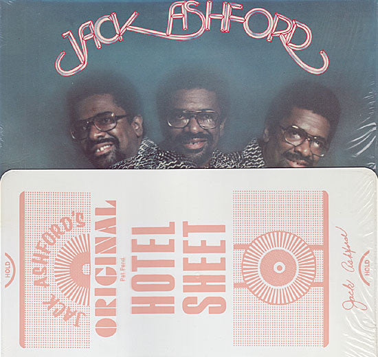 Jack Ashford ‎– Hotel Sheet Vinyl LP – Under The Radar Records