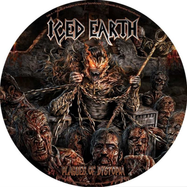 Iced Earth - Plagues of Dystopia RSD Picture Disc LP
