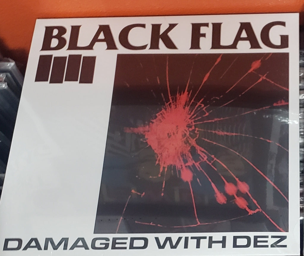 BLACK FLAG - DAMAGED WITH DEZ VINYL LP