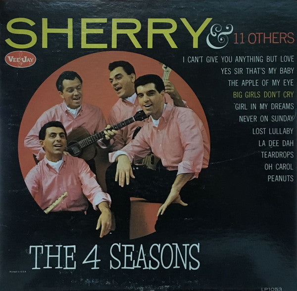 The 4 Seasons ‎– Sherry & 11 Others Vinyl LP