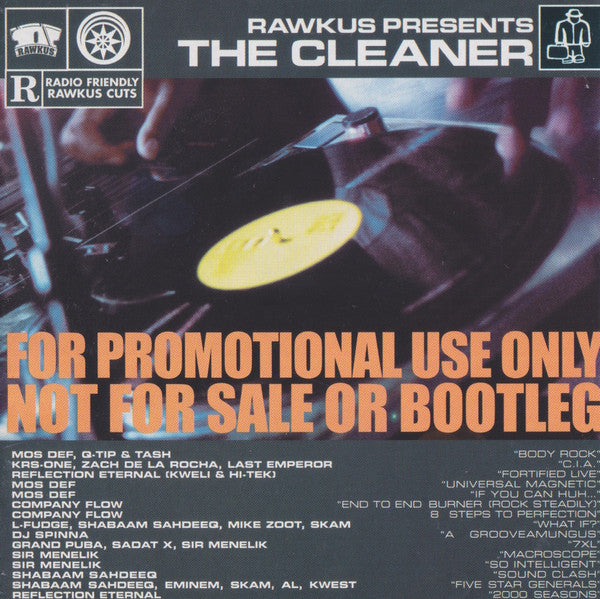 Various ‎– Rawkus Presents The Cleaner CD