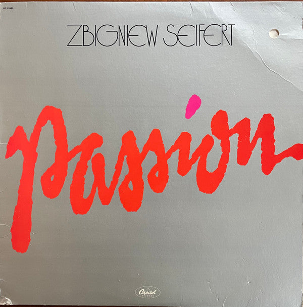 Zbigniew Seifert ‎– Passion Vinyl LP