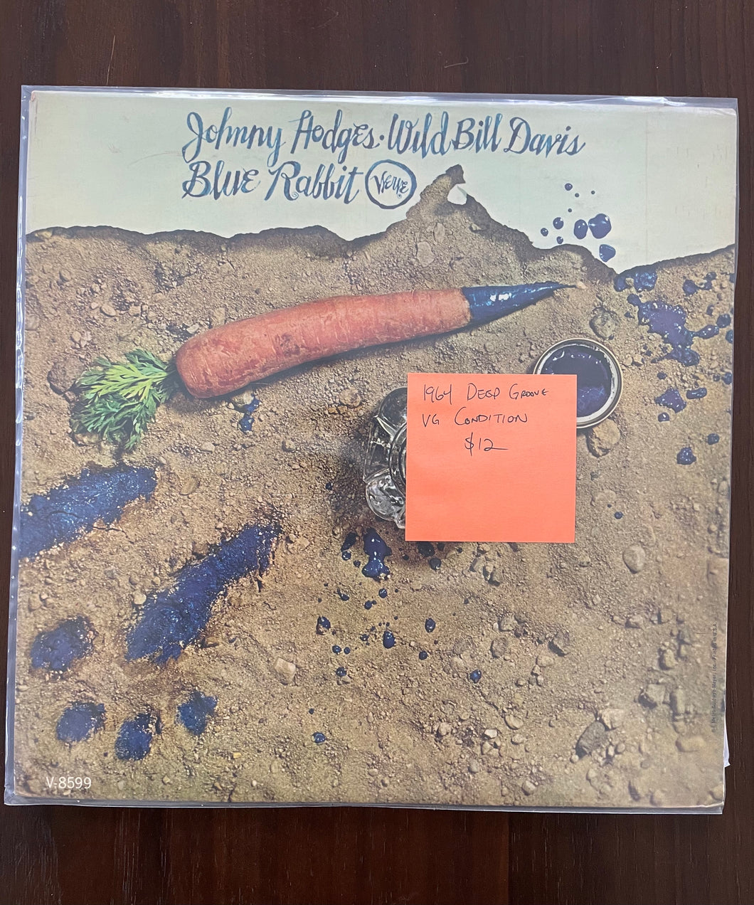 Johnny Hodges - Wild Bill Davis ‎– Blue Rabbit Vinyl LP