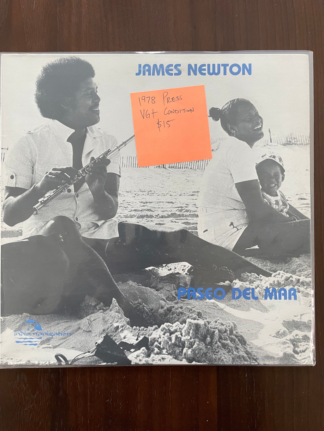 James Newton ‎– Paseo Del Mar Vinyl LP