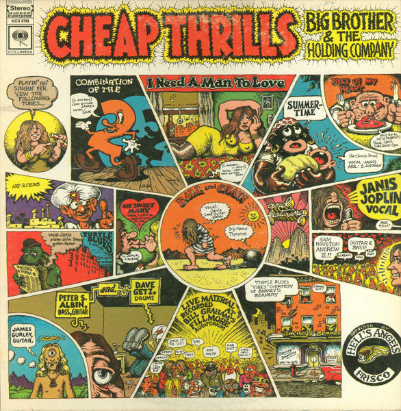 Big Brother & The Holding Company – Cheap Thrills Vinyl LP