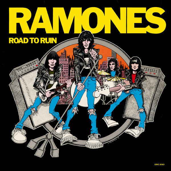 RAMONES - ROAD TO RUIN VINYL LP