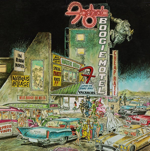 Foghat ‎– Boogie Motel Vinyl LP