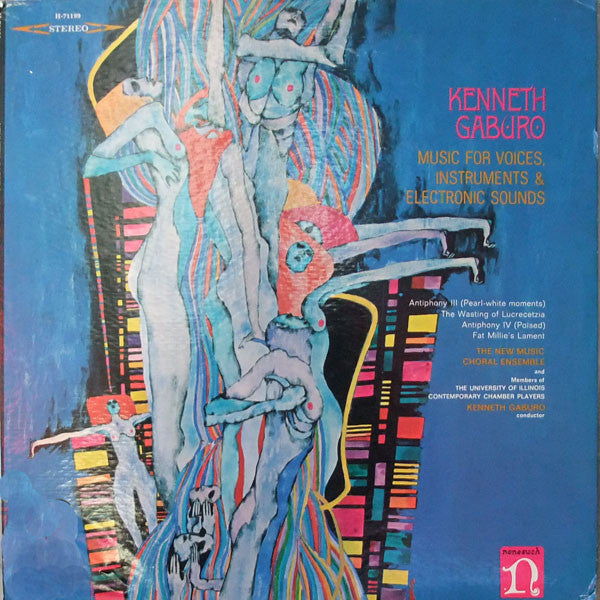 Kenneth Gaburo ‎– Music For Voices, Instruments & Electronic Sounds Vinyl LP