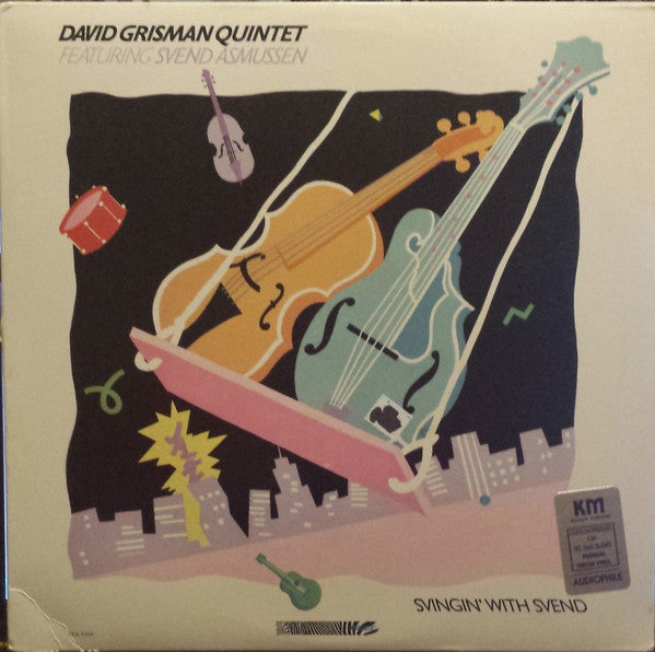 David Grisman Quintet Featuring Svend Asmussen ‎– Svingin' With Svend Vinyl LP