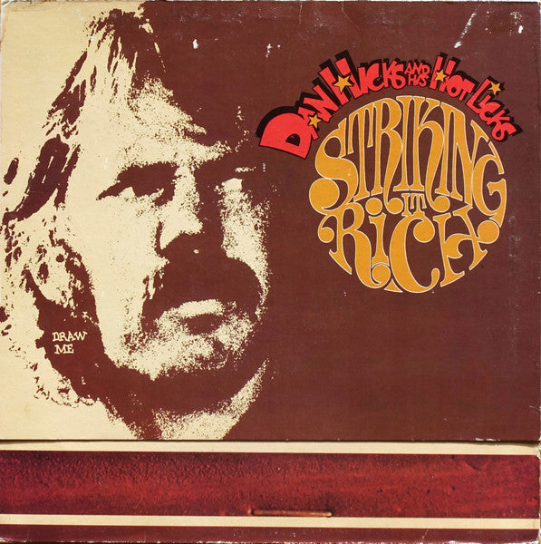 Dan Hicks & His Hot Licks – Striking It Rich! Vinyl LP