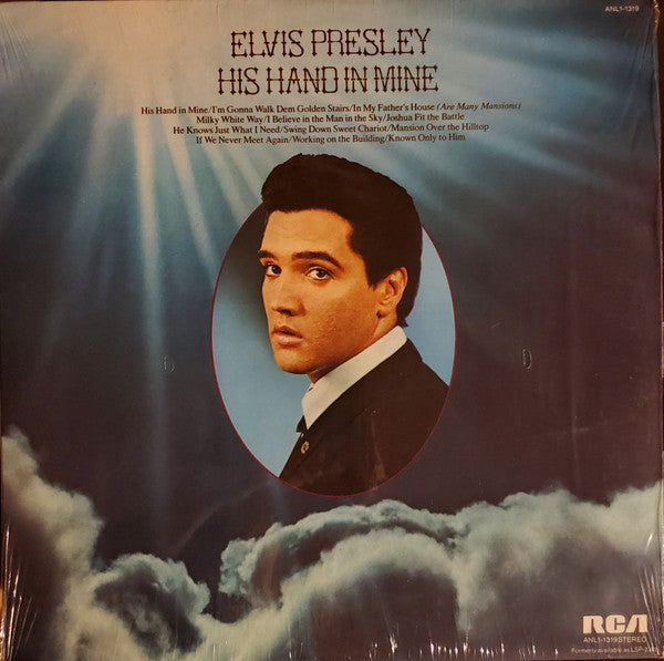 Elvis Presley ‎– His Hand In Mine Vinyl LP