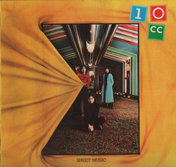 10cc ‎– Sheet Music Vinyl LP