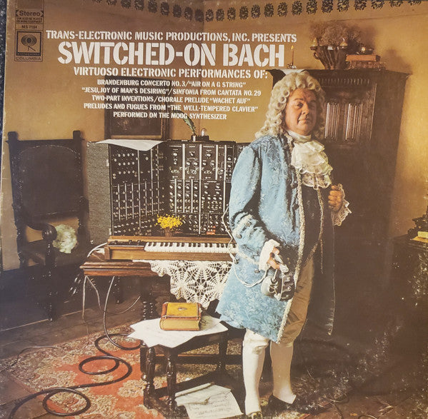 Walter Carlos ‎– Switched-On Bach Vinyl LP