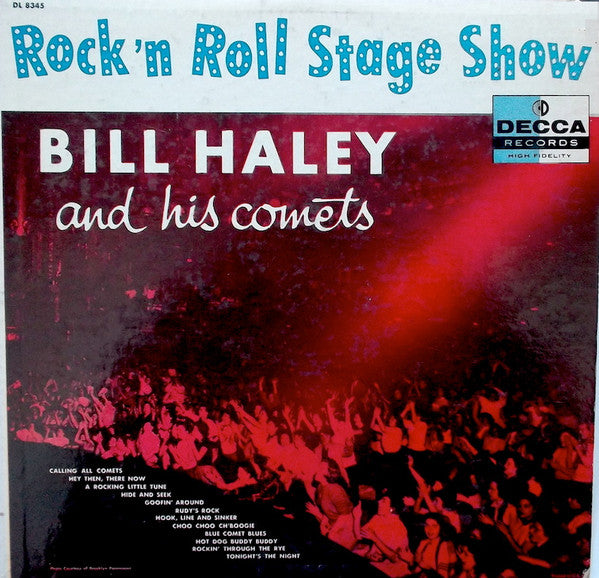 Bill Haley And His Comets ‎– Rock 'n Roll Stage Show Vinyl LP