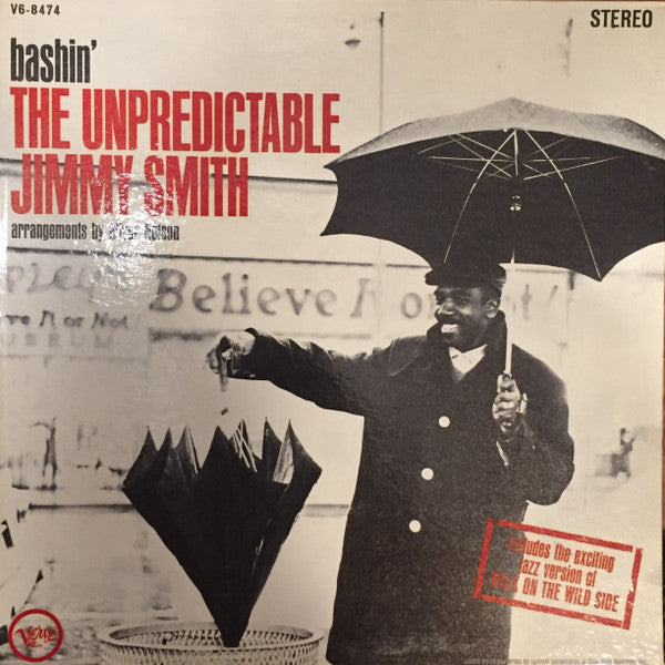 Jimmy Smith ‎– Bashin' - The Unpredictable Jimmy Smith Vinyl LP