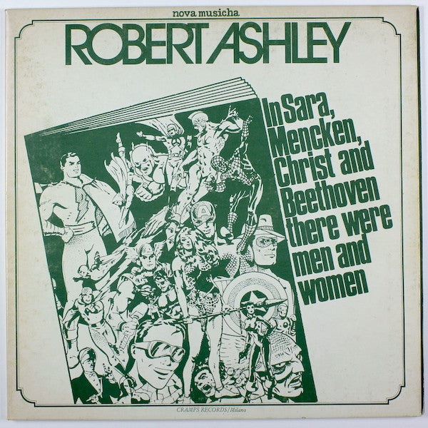 Robert Ashley ‎– In Sara, Mencken, Christ And Beethoven There Were Men And Women Vinyl LP