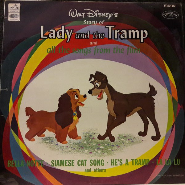 Walt Disney's Lady And The Tramp Vinyl LP