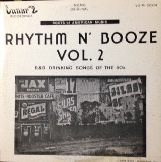 Various ‎– Rhythm N' Booze Vol. 2 - R & B Drinking Songs Of The 50s Vinyl LP