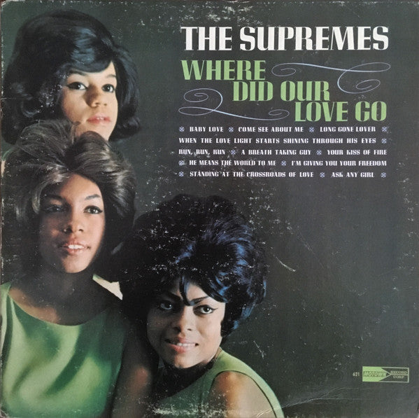 The Supremes ‎– Where Did Our Love Go Vinyl LP