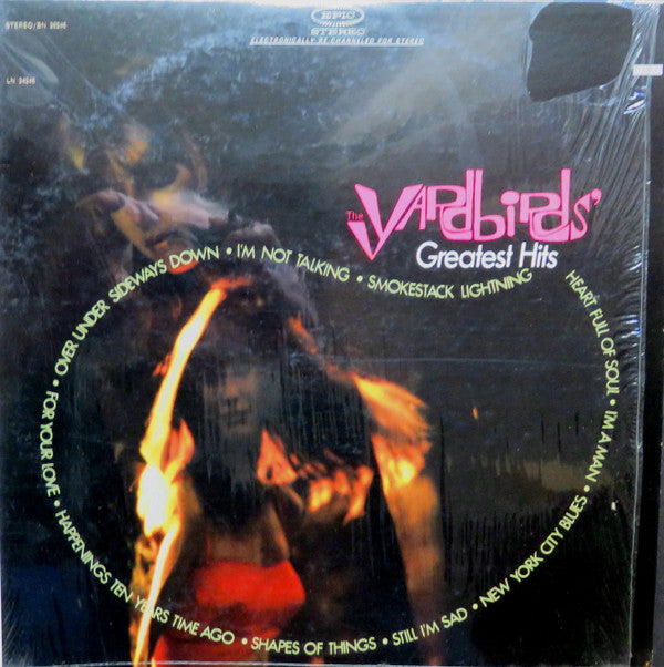The Yardbirds ‎– The Yardbirds' Greatest Hits Vinyl LP