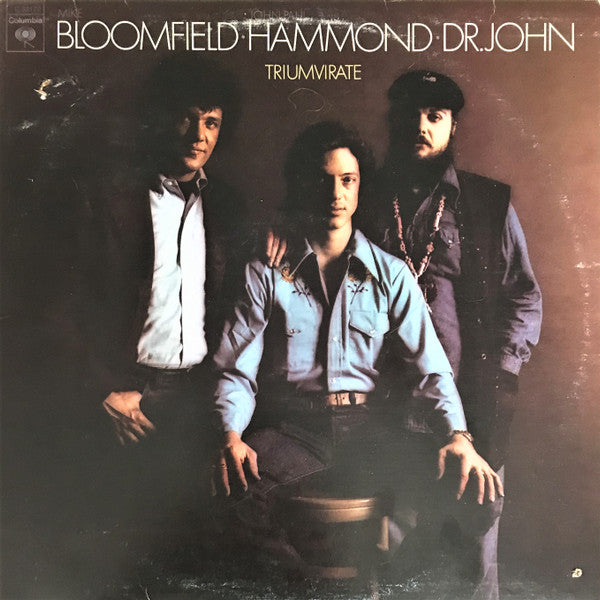 Mike Bloomfield / John Paul Hammond / Dr. John ‎– Triumvirate Vinyl LP