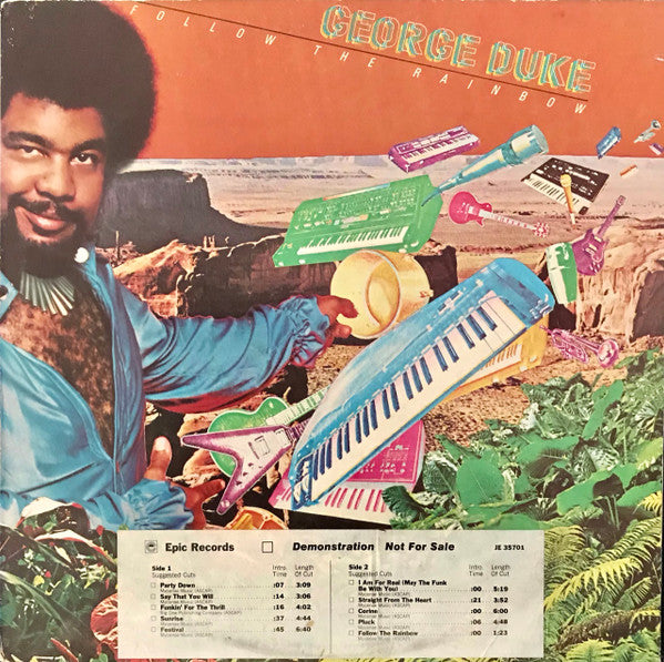 George Duke ‎– Follow The Rainbow Vinyl LP