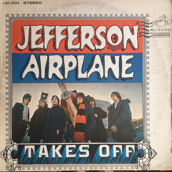 Jefferson Airplane ‎– Jefferson Airplane Takes Off Vinyl LP