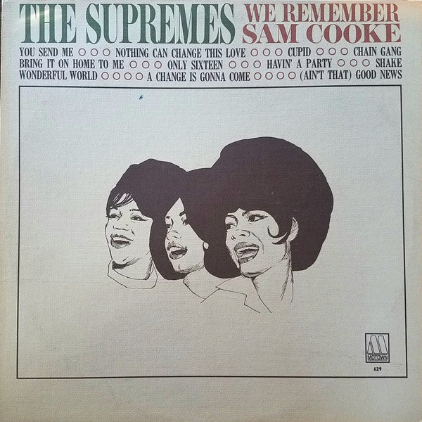 The Supremes ‎– We Remember Sam Cooke Vinyl LP