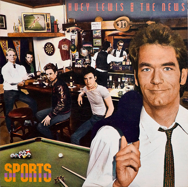 Huey Lewis And The News ‎– Sports Vinyl LP