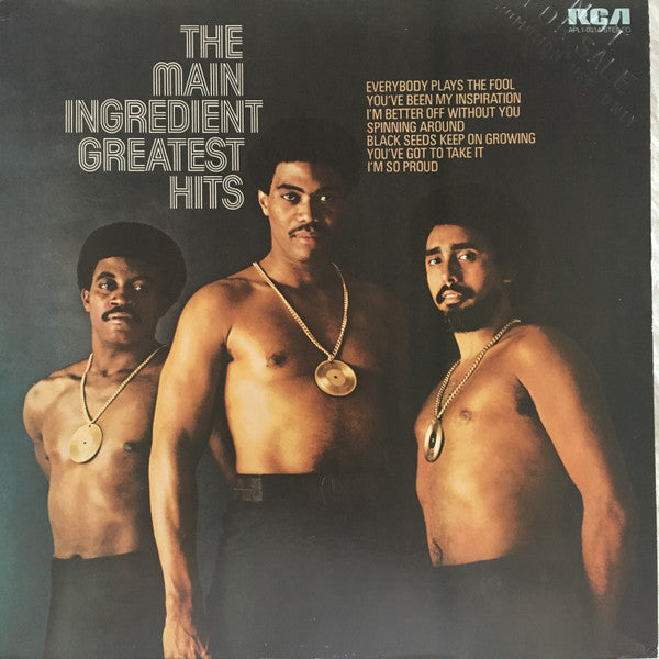 The Main Ingredient ‎– Greatest Hits Vinyl LP