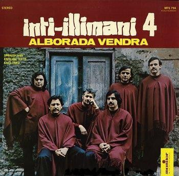 Inti-Illimani ‎– Inti-Illimani 4 - Alborada Vendra Vinyl LP