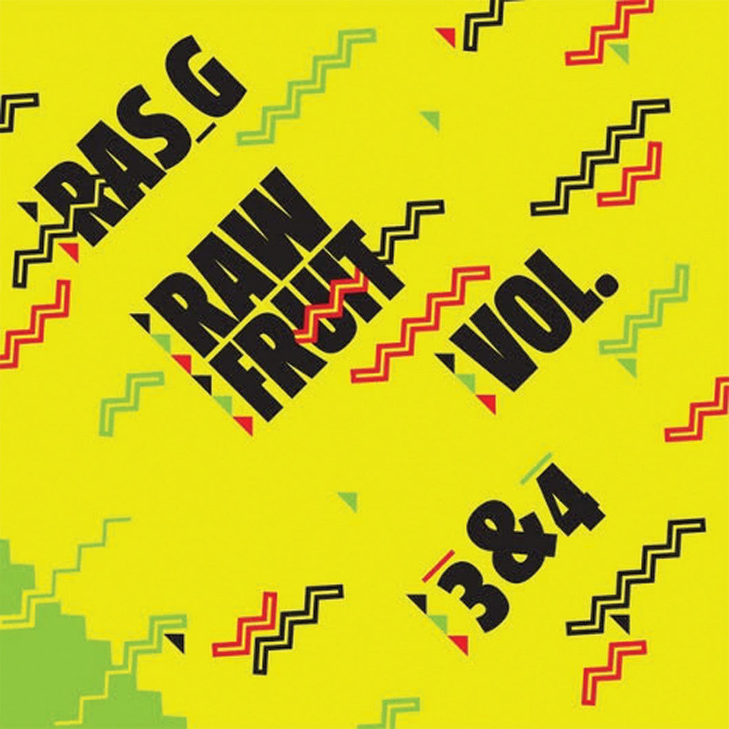 RAS G - Raw Fruit Vol. 3 & 4 VINYL LP