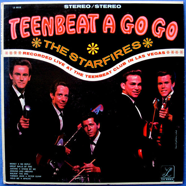 The Starfires ‎– Teenbeat A Go Go Vinyl LP