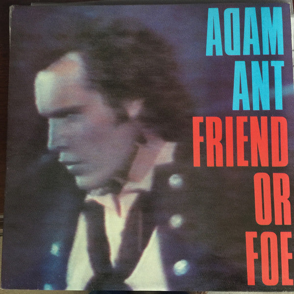Adam Ant ‎– Friend Or Foe Vinyl LP