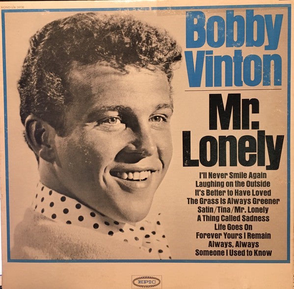 Bobby Vinton ‎– Mr. Lonely Vinyl LP