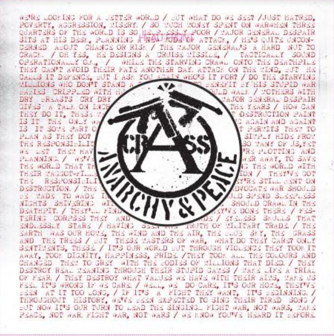 Crass - 1978 Demos + 1979 Peel Session Vinyl LP