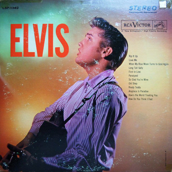 Elvis Presley ‎– Elvis Vinyl LP