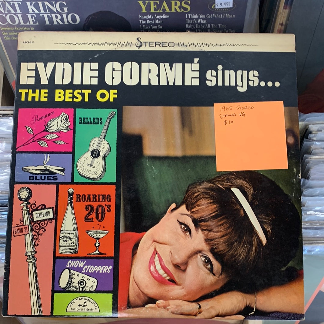 Eydie Gormé Sings The Best Of Vinyl LP