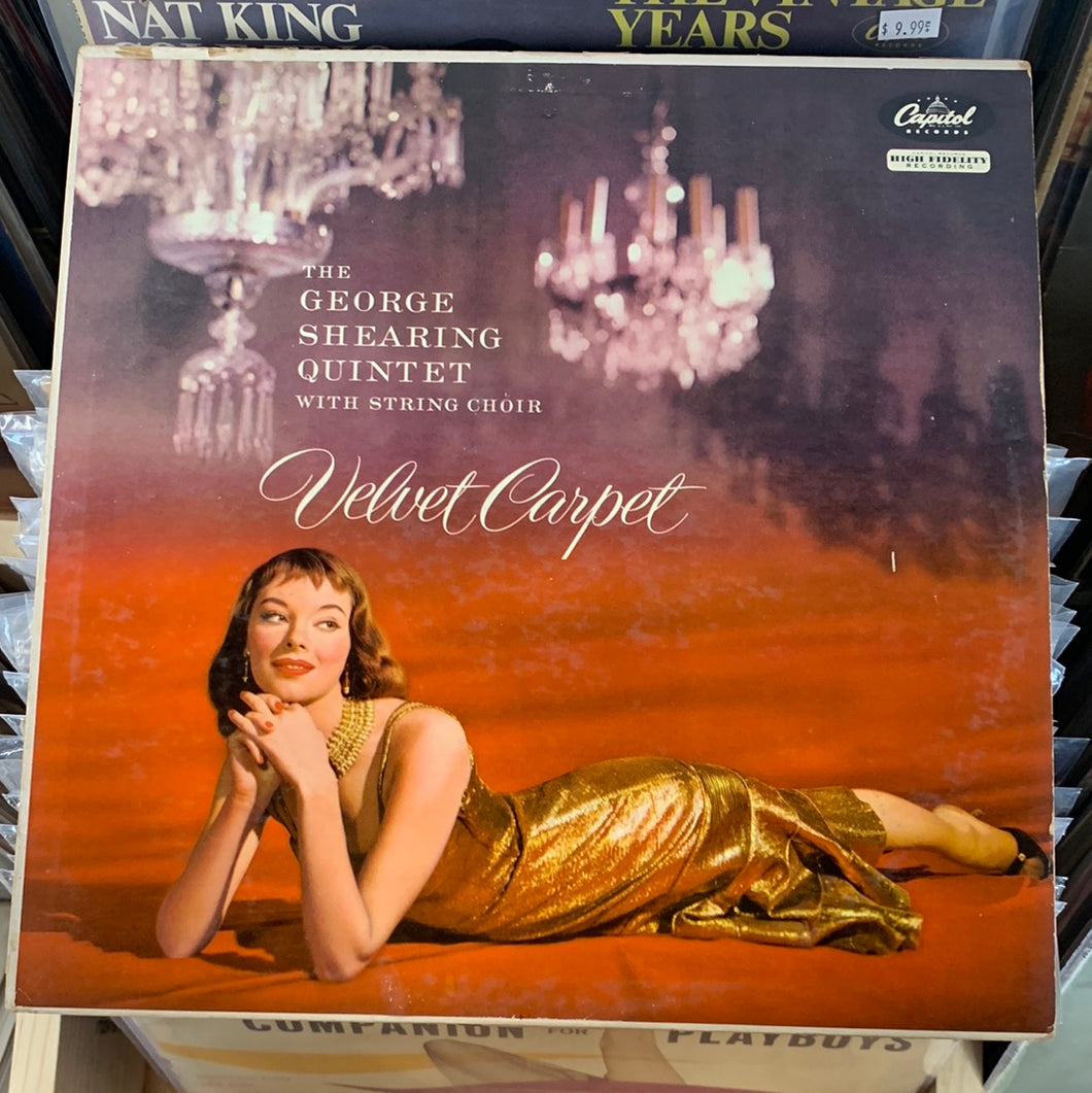 The George Shearing Quintet with String Choir Velvet Carpet Vinyl LP