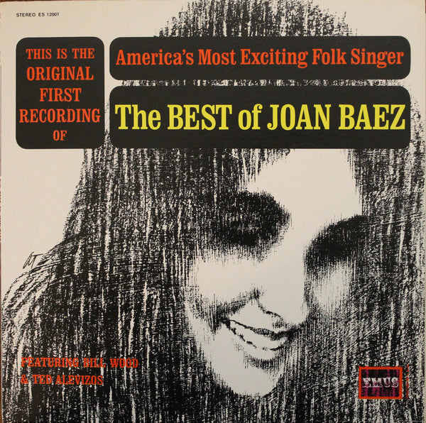 Joan Baez Featuring Bill Wood & Ted Alevizos ‎– The Best Of Joan Baez Vinyl LP
