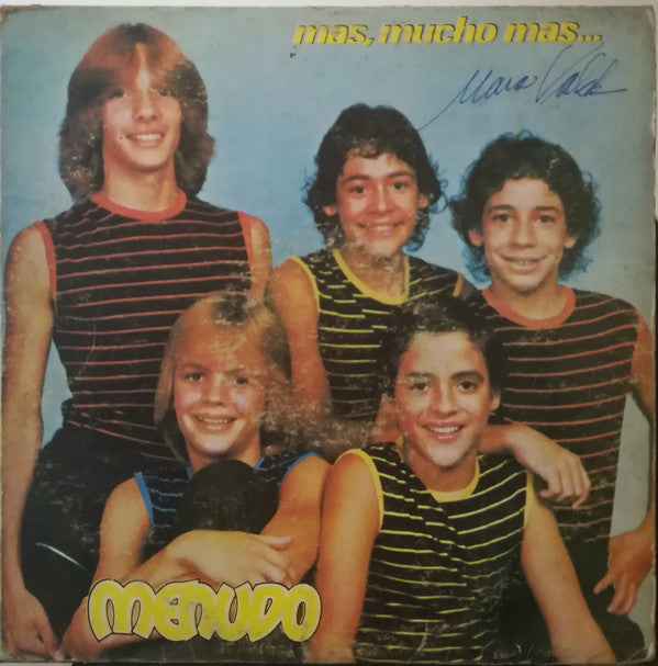 Menudo ‎– Mas, Mucho Mas Vinyl LP